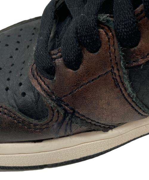 NIKE（ナイキ）NIKE (ナイキ) AIR JORDAN 1 HIGH OG RUST SHADOW / エア ジョーダン1 ハイ OG ラストシャドウ ブラック サイズ:SIZE 25cmの古着・服飾アイテム