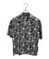 Hysteric Glamour（ヒステリックグラマー）の古着「HYSTERIC FICTION アロハシャツ」｜ブルー