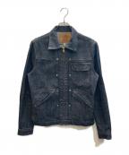 Hysteric Glamourヒステリックグラマー）の古着「KINKY スタッズデニムジャケット」｜インディゴ