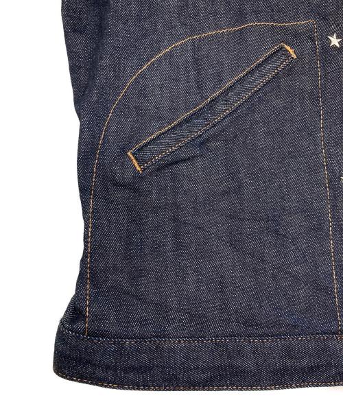 Hysteric Glamour（ヒステリックグラマー）Hysteric Glamour (ヒステリックグラマー) KINKY スタッズデニムジャケット インディゴ サイズ:Mの古着・服飾アイテム