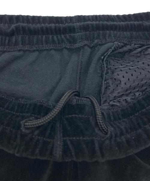 Needles（ニードルズ）Needles (ニードルズ) Narrow Track Pant - C/Pe Velour / ナロートラックパンツ ブラック×ブルー サイズ:Mの古着・服飾アイテム