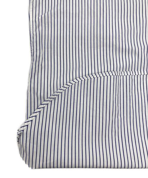 ticca（ティッカ）TICCA (ティッカ) バックレースアップ ストライプシャツ ネイビー×ホワイト サイズ:SIZE Freeの古着・服飾アイテム