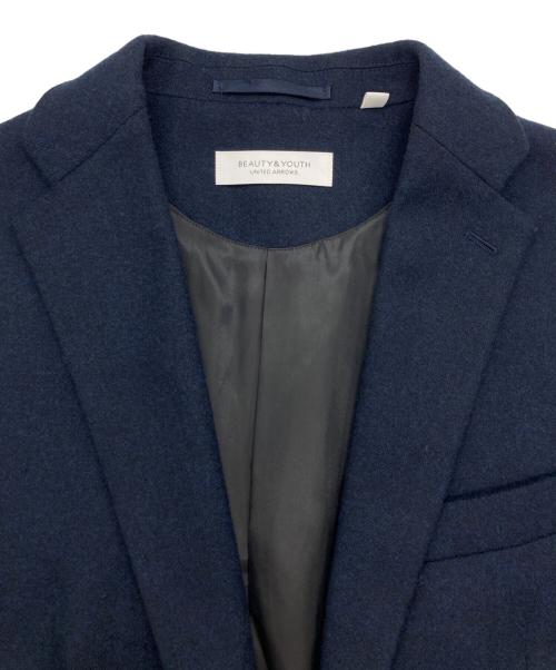 BEAUTY&YOUTH（ビューティーアンドユース）BEAUTY&YOUTH (ビューティーアンドユース) サキソニー 2B ジャケット ネイビー サイズ:Mの古着・服飾アイテム