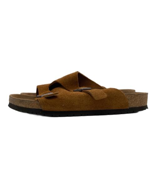 BIRKENSTOCK（ビルケンシュトック）BIRKENSTOCK (ビルケンシュトック) Zurich / ツューリヒ ブラウン サイズ:42 / 27.0cmの古着・服飾アイテム