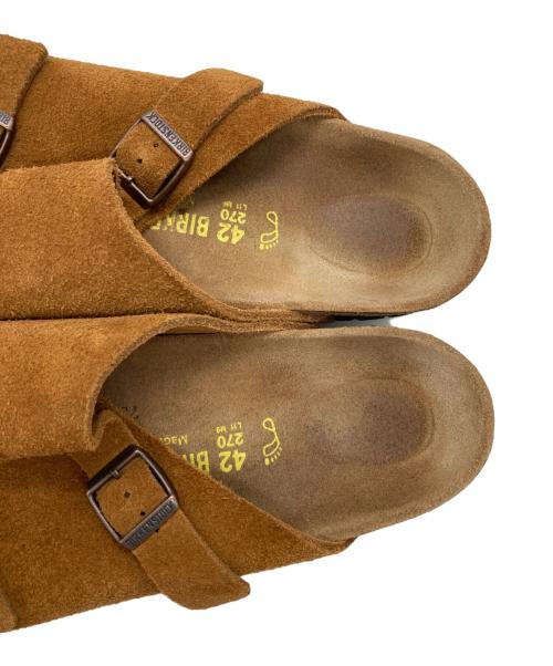 BIRKENSTOCK（ビルケンシュトック）BIRKENSTOCK (ビルケンシュトック) Zurich / ツューリヒ ブラウン サイズ:42 / 27.0cmの古着・服飾アイテム