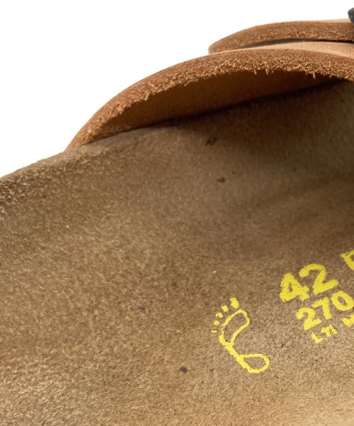 BIRKENSTOCK（ビルケンシュトック）BIRKENSTOCK (ビルケンシュトック) Arizona / アリゾナ ベージュ サイズ:42 / 27.0cmの古着・服飾アイテム