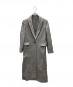allurevilleアルアバイル）の古着「カシミヤ混ウールコート」｜グレー