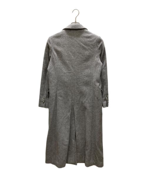 allureville（アルアバイル）allureville (アルアバイル) カシミヤ混ウールコート グレー サイズ:1の古着・服飾アイテム