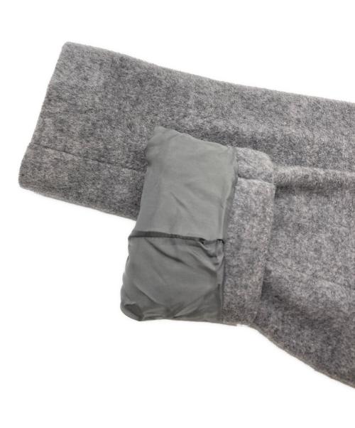 allureville（アルアバイル）allureville (アルアバイル) カシミヤ混ウールコート グレー サイズ:1の古着・服飾アイテム