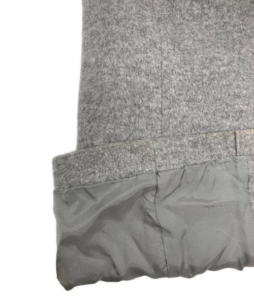 allureville（アルアバイル）allureville (アルアバイル) カシミヤ混ウールコート グレー サイズ:1の古着・服飾アイテム
