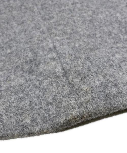 allureville（アルアバイル）allureville (アルアバイル) カシミヤ混ウールコート グレー サイズ:1の古着・服飾アイテム