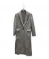 allureville（アルアバイル）の古着「カシミヤ混ウールコート」｜グレー
