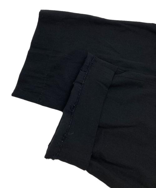 ISSEY MIYAKE MEN（イッセイミヤケメン）ISSEY MIYAKE MEN (イッセイミヤケメン) 90s ウールタックテーパードパンツ ブラック サイズ:Mの古着・服飾アイテム
