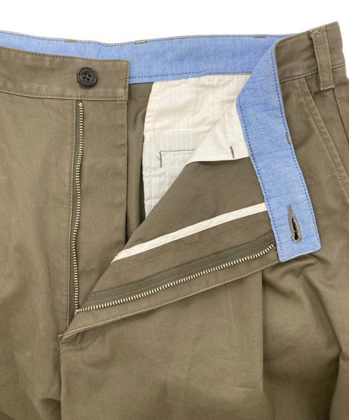 BEAMS PLUS（ビームスプラス）BEAMS PLUS (ビームスプラス) 2 Pleats Twill チノパンツ オリーブ サイズ:SIZE XLの古着・服飾アイテム
