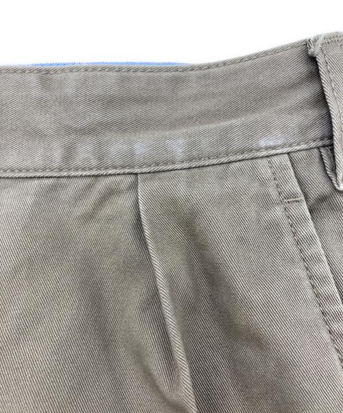 BEAMS PLUS（ビームスプラス）BEAMS PLUS (ビームスプラス) 2 Pleats Twill チノパンツ オリーブ サイズ:SIZE XLの古着・服飾アイテム