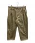 BEAMS PLUS（ビームスプラス）の古着「2 Pleats Twill チノパンツ」｜オリーブ