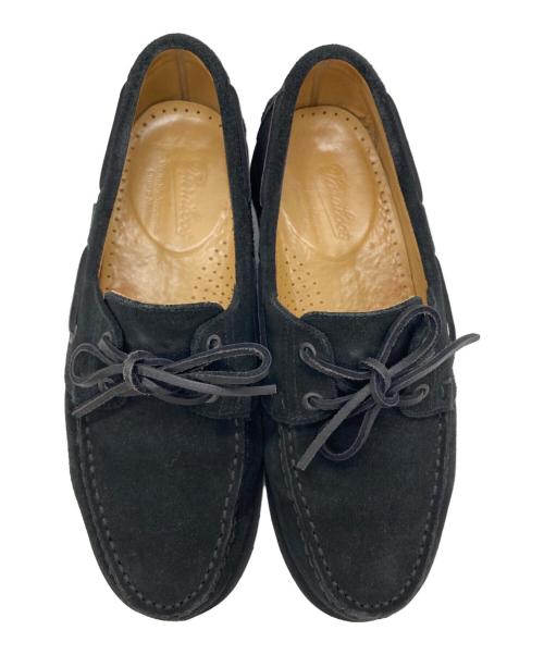 PARABOOT（パラブーツ）PARABOOT (パラブーツ) UNITED ARROWS (ユナイテッドアローズ) 別注 MALO デッキシューズ ブラック サイズ:SIZE 7 1/2の古着・服飾アイテム