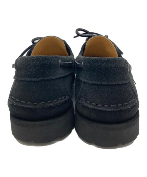 PARABOOT（パラブーツ）PARABOOT (パラブーツ) UNITED ARROWS (ユナイテッドアローズ) 別注 MALO デッキシューズ ブラック サイズ:SIZE 7 1/2の古着・服飾アイテム