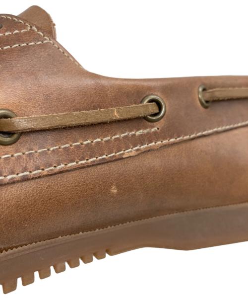 PARABOOT（パラブーツ）PARABOOT (パラブーツ) BEAMS F (ビームスエフ) 別注 MALO デッキシューズ ブラウン サイズ:SIZE 8の古着・服飾アイテム