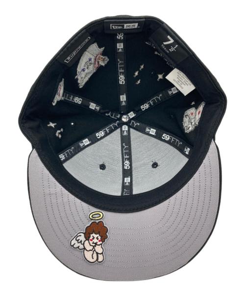 SUPREME（シュプリーム）Supreme (シュプリーム) New Era (ニューエラ) Characters S Logo ブラック サイズ:7 1/2の古着・服飾アイテム