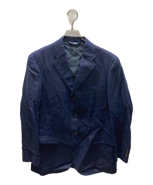 POLO RALPH LAUREN（ポロ・ラルフローレン）POLO RALPH LAUREN (ポロ・ラルフローレン) 3B リネンテーラードジャケット ネイビー サイズ:Mの古着・服飾アイテム