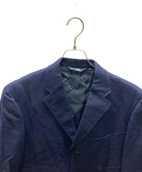 POLO RALPH LAUREN（ポロ・ラルフローレン）POLO RALPH LAUREN (ポロ・ラルフローレン) 3B リネンテーラードジャケット ネイビー サイズ:Mの古着・服飾アイテム