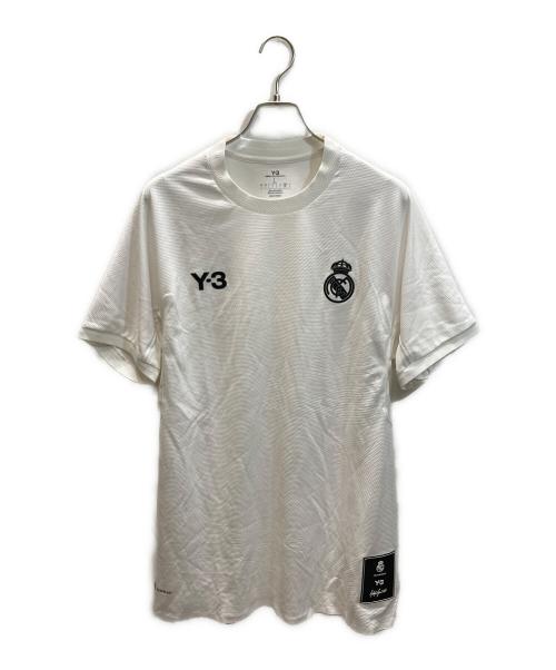 Y-3（ワイスリー）Y-3 (ワイスリー) REAL MADRID 120TH A PRE-MATCH JERSEY ホワイト サイズ:SIZE Lの古着・服飾アイテム