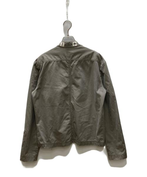 DIESEL（ディーゼル）DIESEL (ディーゼル) スタンドカラージャケット グレー サイズ:Mの古着・服飾アイテム