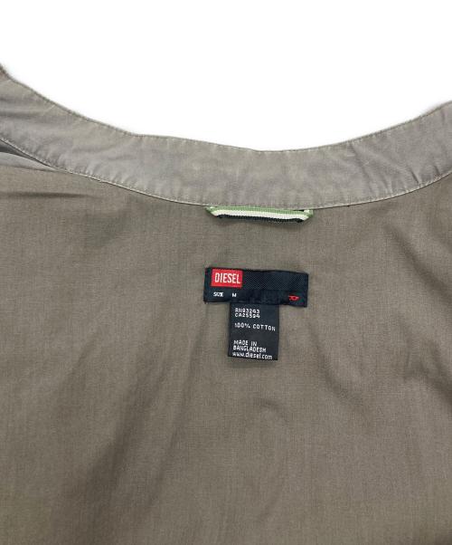 DIESEL（ディーゼル）DIESEL (ディーゼル) スタンドカラージャケット グレー サイズ:Mの古着・服飾アイテム