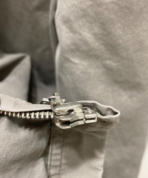 DIESEL（ディーゼル）DIESEL (ディーゼル) スタンドカラージャケット グレー サイズ:Mの古着・服飾アイテム