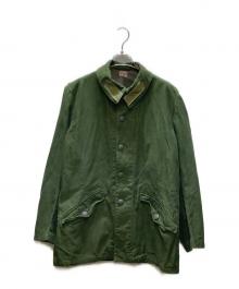 Swedish Army（スウェーデン軍）の古着「M-59 ミリタリージャケット」｜グリーン
