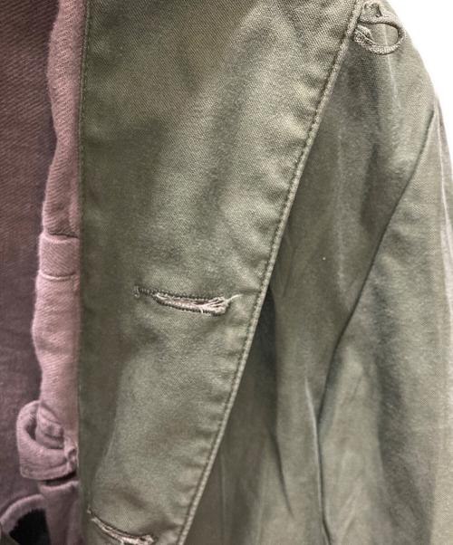 Swedish Army（スウェーデン軍）Swedish Army (スウェーデン軍) M-59 ミリタリージャケット グリーン サイズ:C48の古着・服飾アイテム