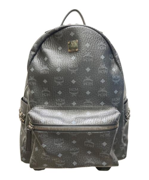 MCM（エムシーエム）MCM (エムシーエム) サイドスタッズ付 ヴィセトス バックパック ブラックの古着・服飾アイテム