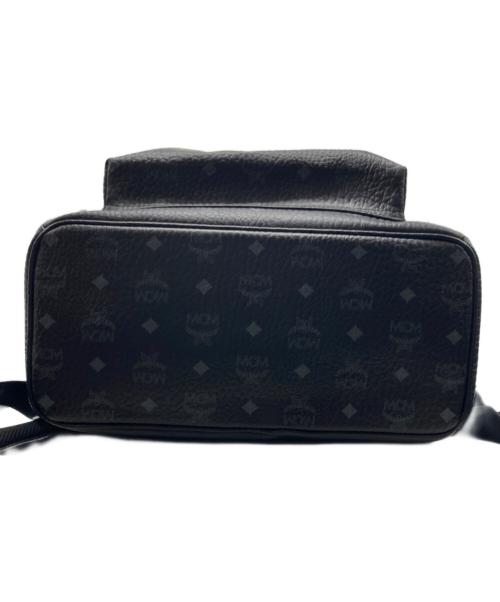 MCM（エムシーエム）MCM (エムシーエム) サイドスタッズ付 ヴィセトス バックパック ブラックの古着・服飾アイテム