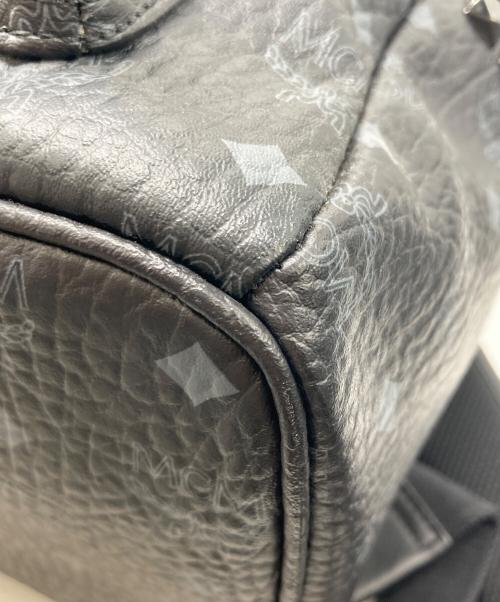 MCM（エムシーエム）MCM (エムシーエム) サイドスタッズ付 ヴィセトス バックパック ブラックの古着・服飾アイテム
