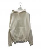 CABANキャバン）の古着「コットンカシミヤ プルオーバーパーカ」｜ホワイト