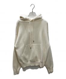 CABAN（キャバン）の古着「コットンカシミヤ プルオーバーパーカ」｜ホワイト