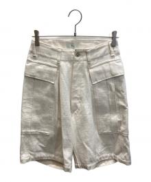 HERILL（ヘリル）の古着「HL Denim Cargoshorts」｜ホワイト