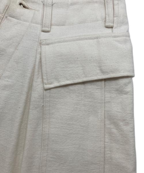 HERILL（ヘリル）HERILL (ヘリル) HL Denim Cargoshorts ホワイト サイズ:SIZE 00の古着・服飾アイテム