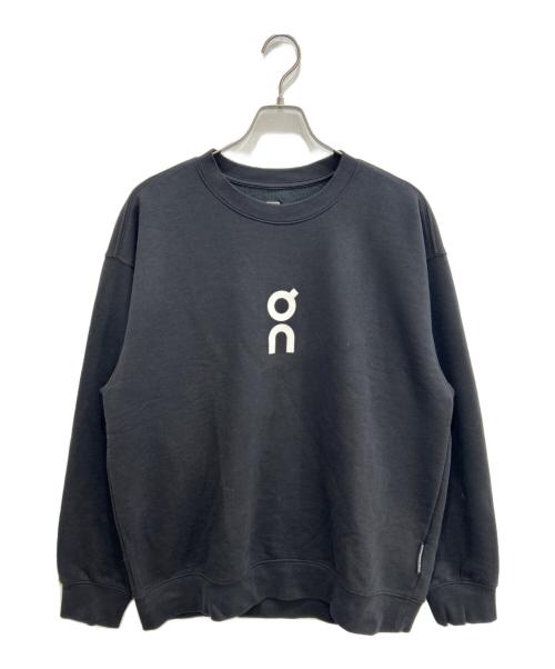on（オン）on (オン) Club Crew クルーネックスウェット ブラック サイズ:Mの古着・服飾アイテム