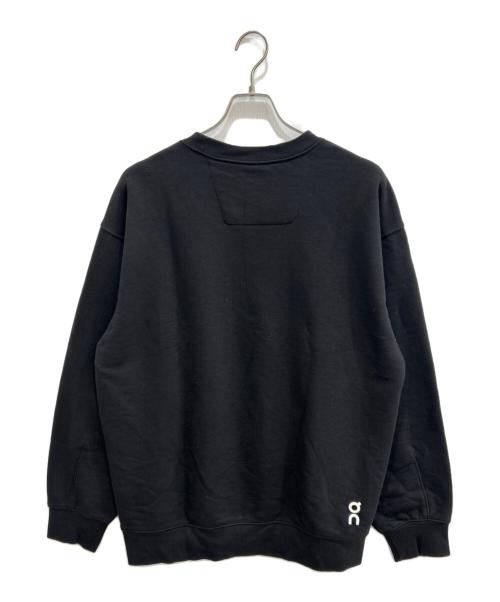 on（オン）on (オン) Club Crew クルーネックスウェット ブラック サイズ:Mの古着・服飾アイテム