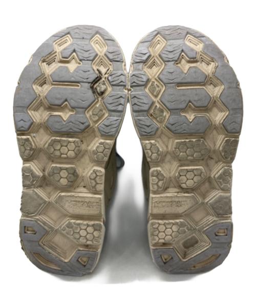 HOKAONEONE（ホカオネオネ）HOKAONEONE (ホカオネオネ) CLIFTON L SUEDE / クリフトン L スエード ベージュ×ブルー サイズ:27.5の古着・服飾アイテム