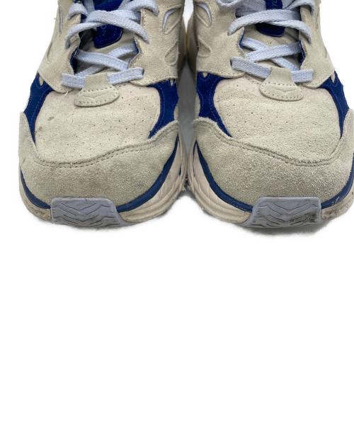 HOKAONEONE（ホカオネオネ）HOKAONEONE (ホカオネオネ) CLIFTON L SUEDE / クリフトン L スエード ベージュ×ブルー サイズ:27.5の古着・服飾アイテム