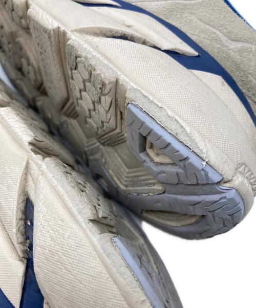 HOKAONEONE（ホカオネオネ）HOKAONEONE (ホカオネオネ) CLIFTON L SUEDE / クリフトン L スエード ベージュ×ブルー サイズ:27.5の古着・服飾アイテム