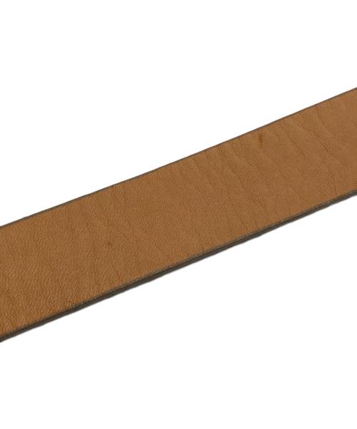 AURALEE（オーラリー）AURALEE (オーラリー) LEATHER BELT / レザー ベルト ベージュの古着・服飾アイテム