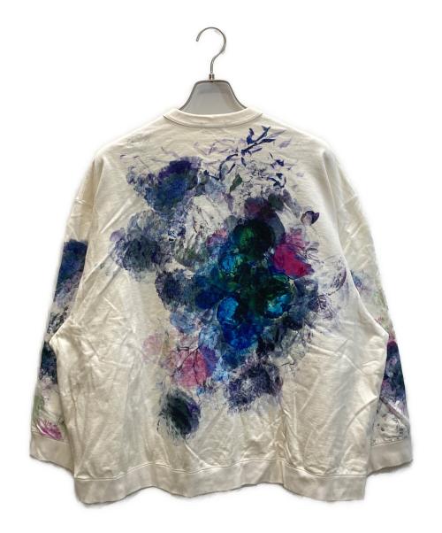 LAD MUSICIAN（ラッドミュージシャン）LAD MUSICIAN (ラッドミュージシャン) Crew Neck Pullover 花柄 / クルー ネック プルオーバー 花柄 マルチカラー サイズ:SIZE 44の古着・服飾アイテム