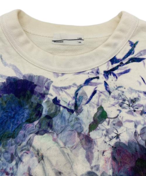 LAD MUSICIAN（ラッドミュージシャン）LAD MUSICIAN (ラッドミュージシャン) Crew Neck Pullover 花柄 / クルー ネック プルオーバー 花柄 マルチカラー サイズ:SIZE 44の古着・服飾アイテム
