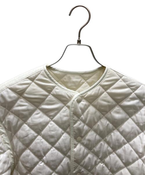H BEAUTY&YOUTH（エイチ ビューティー&ユース）H BEAUTY&YOUTH (エイチ ビューティー&ユース) CHINTZ QUILTED JACKET キルティングジャケット ホワイト サイズ:Ｍの古着・服飾アイテム