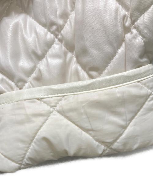 H BEAUTY&YOUTH（エイチ ビューティー&ユース）H BEAUTY&YOUTH (エイチ ビューティー&ユース) CHINTZ QUILTED JACKET キルティングジャケット ホワイト サイズ:Ｍの古着・服飾アイテム