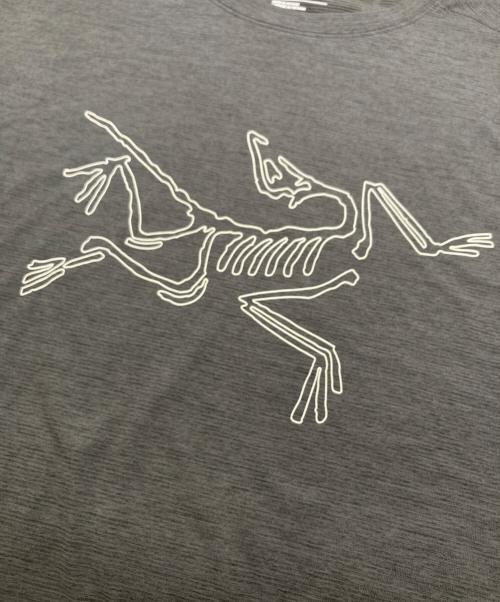 ARC'TERYX（アークテリクス）ARC'TERYX (アークテリクス) CORMAC LOGO SS グレー サイズ:SIZE Lの古着・服飾アイテム